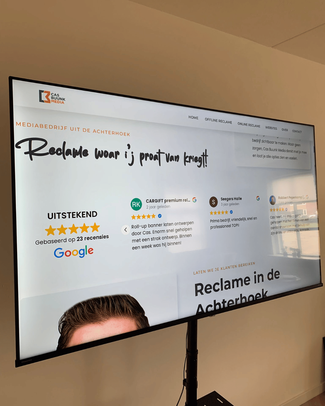 Ledscherm huren gelderland achterhoek